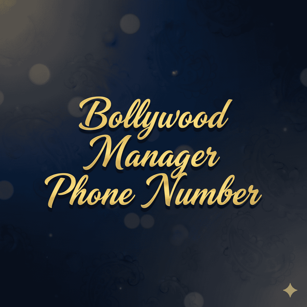 Bollywood Celebrity Manager